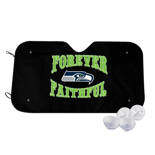 Seattle Seahawks Printing car multi size front windshield sunshade car windshield sunshade