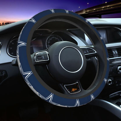 Dallas Cowboys 2 Printed elastic steering wheel cover breathable protective cover