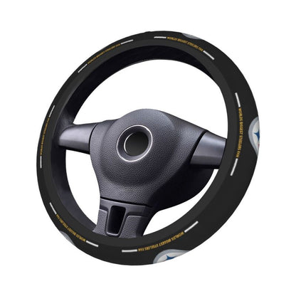 Pittsburgh Steelers 4 Printed breathable elastic steering wheel anti slip cover