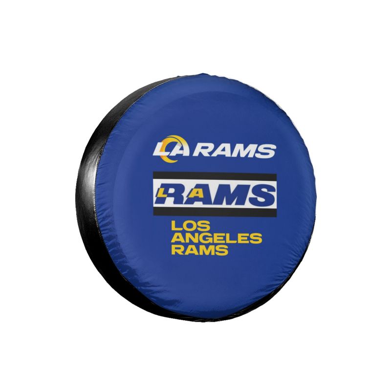 Los Angeles Rams 4 Car tire protective cover waterproof and dustproof tire cover