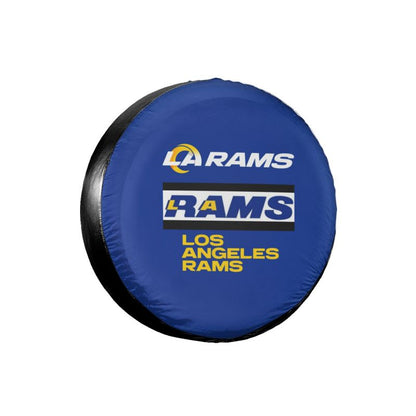 Los Angeles Rams 4 Car tire protective cover waterproof and dustproof tire cover