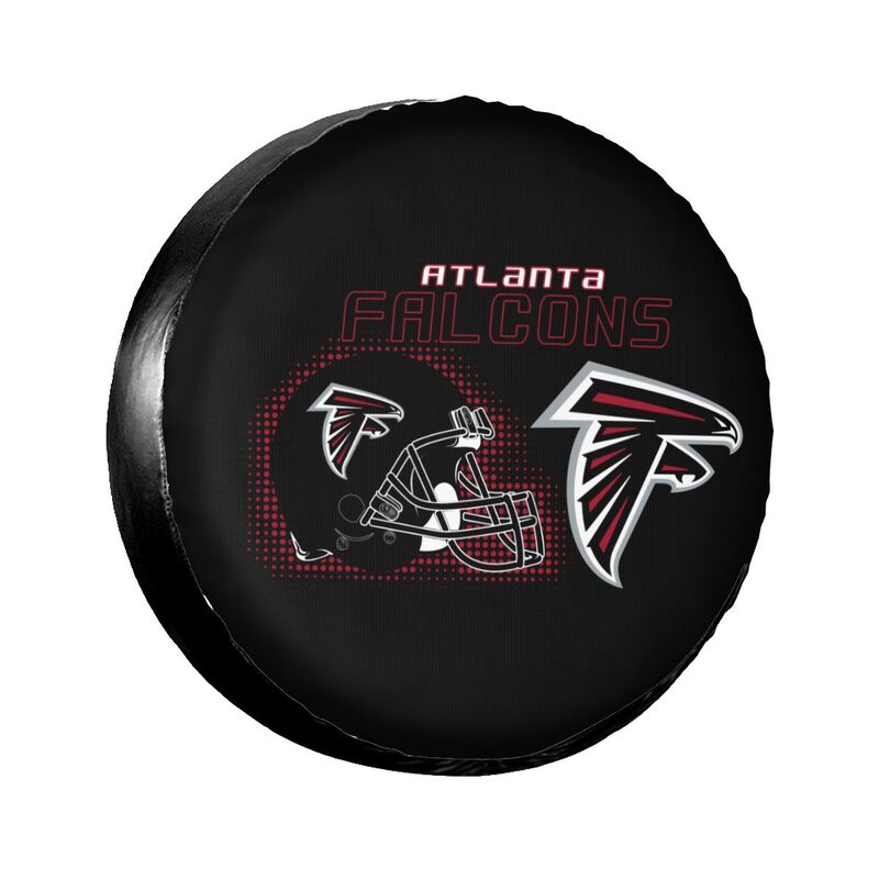 Atlanta Falcons Print car tire protection cover car spare tire dust protection covers