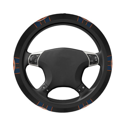 Chicago Bears Printed elastic steering wheel cover anti slip breathable