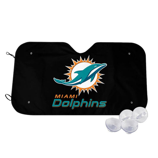 Miami Dolphins Printing Car windshield sunshades is suitable front windshield sunshades