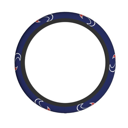Houston Texans Printed breathable elastic steering wheel protective cover