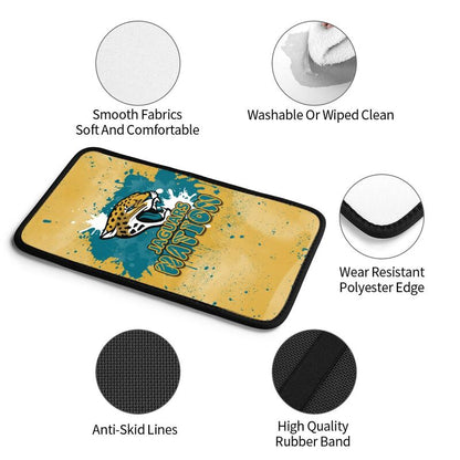 Jacksonville Jaguars print car center console armrest pad Car armrest box protective cover