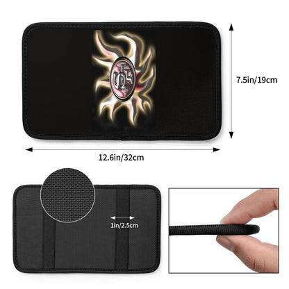 Car armrest box pad San Francisco 49ers 8 Printed central armrest box cushion protective pad