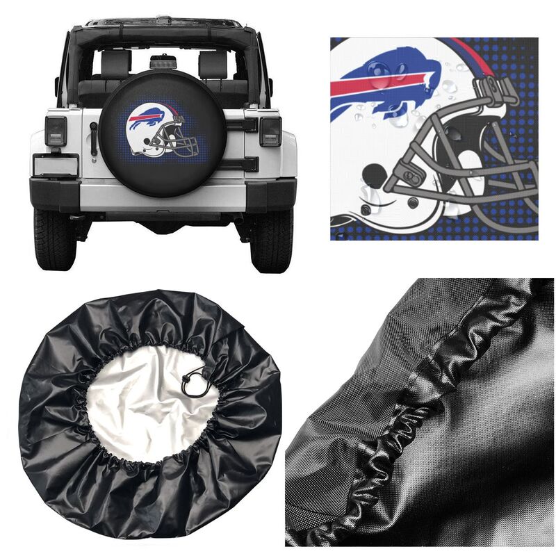 Buffalo Bills Printing tire protection covers car sun protection tire protection cover