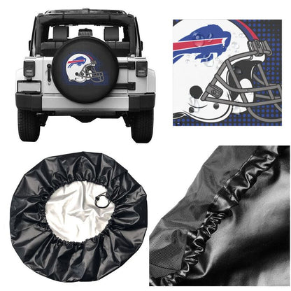 Buffalo Bills Printing tire protection covers car sun protection tire protection cover