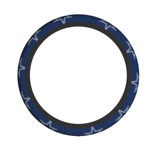 Dallas Cowboys Printed elastic steering wheel cover breathable protective cover