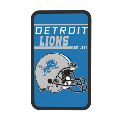 Detroit Lions Print car armrest box cushion armrest protective cover
