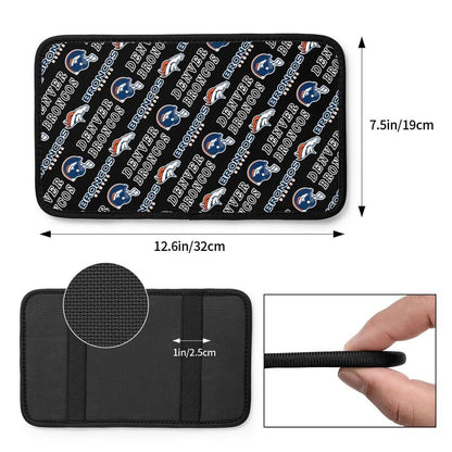 Denver Broncos Printing car armrest box protective pad