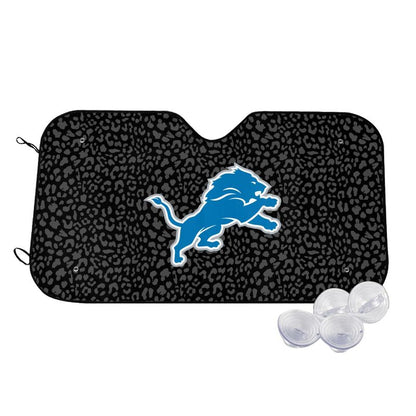 Detroit Lions Printed Car windshield sunshades is suitable front Car windshield sunshades