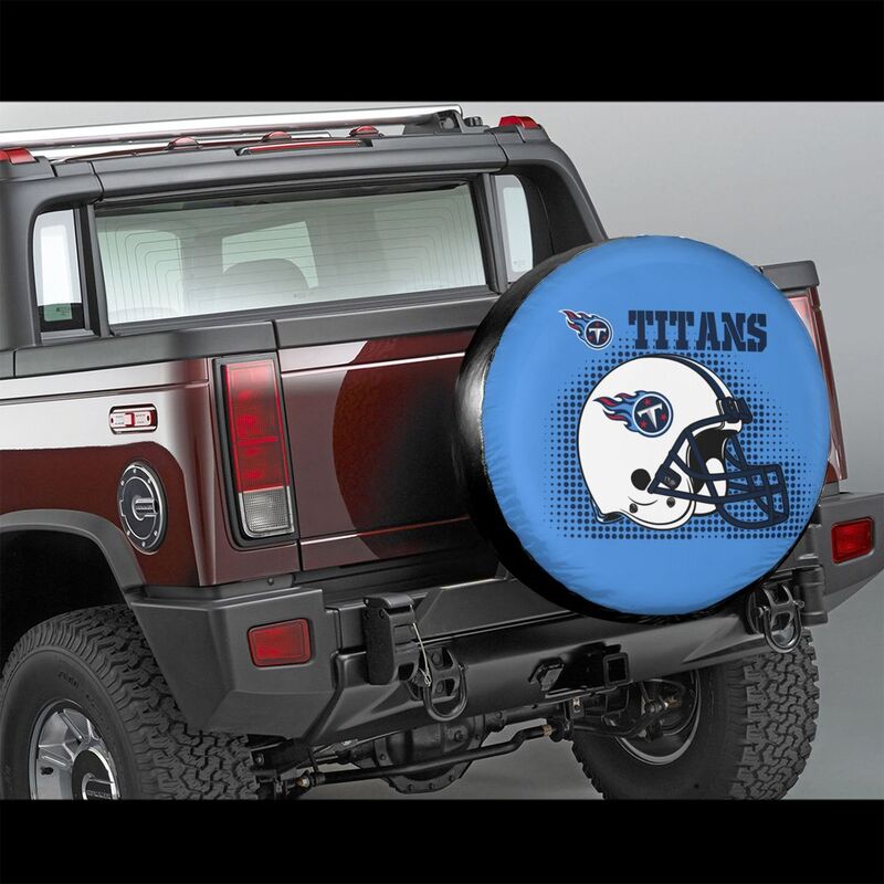 Tennessee Titans Printed tire protection cover car sun protection tire protection cover