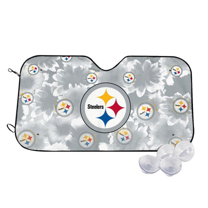 Pittsburgh Steelers Printed multi size car front windshield sunshade car windshield sunshade