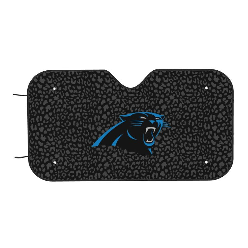 Carolina Panthers Printed Car windshield sunshades is suitable front Car windshield sunshades