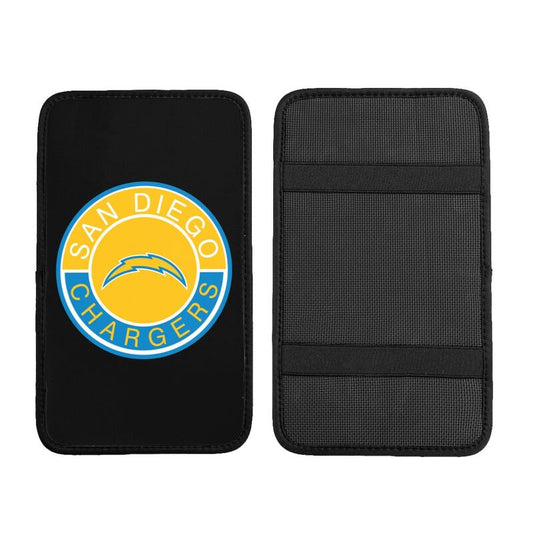 San Diego Chargers print car armrest protective cover Car center console armrest pad