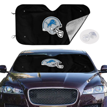 Detroit Lions 2 Printing suitable for front Car windshield sunshades Car windshield sunshades