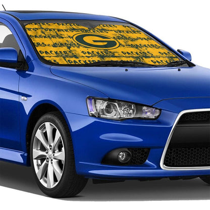 Green Bay Packers Printed front windshield sunshade car windshield sunshade (multi size)