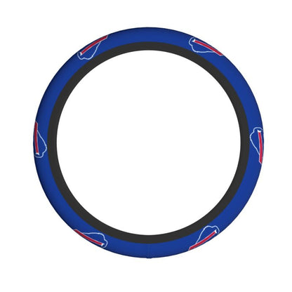 Buffalo Bills Printed elastic steering wheel cover car steering wheel protective cover