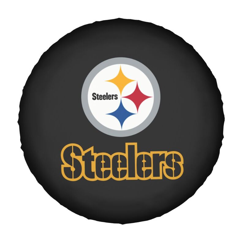 Pittsburgh Steelers 4 Printing tire protection cover car sun protection tire protection covers