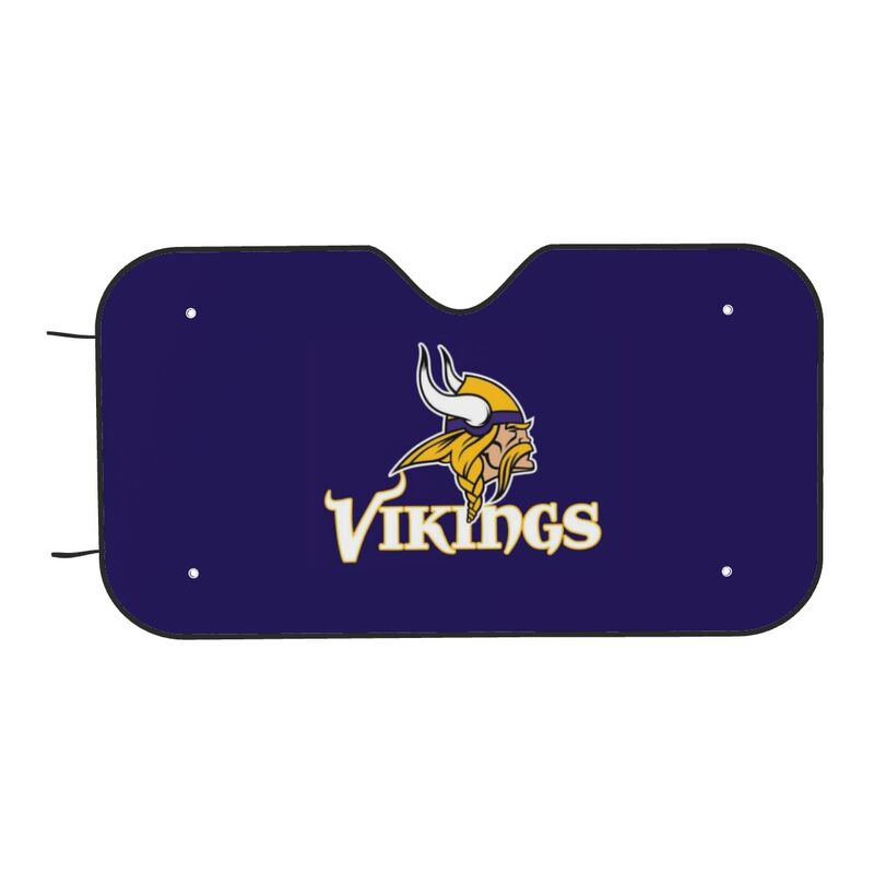 Minnesota Vikings Print Car windshield sunshades suitable for front Car windshield sunshades
