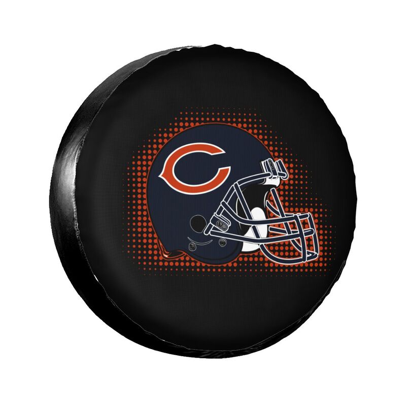 Chicago Bears Printing tire protection covers car sun protection tire protection cover