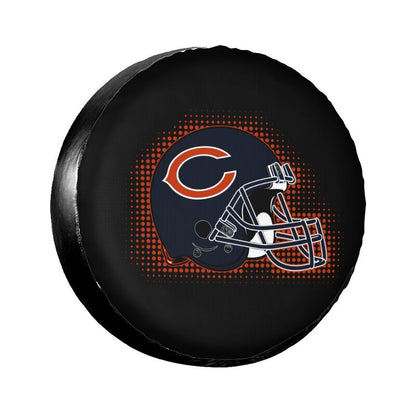 Chicago Bears Printing tire protection covers car sun protection tire protection cover