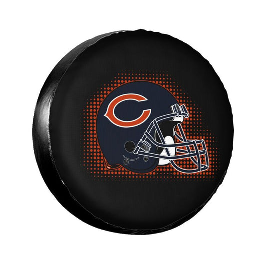 Chicago Bears Printing tire protection covers car sun protection tire protection cover