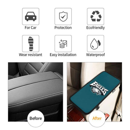 Philadelphia Eagles Printed car armrest box pad elbow protection pad