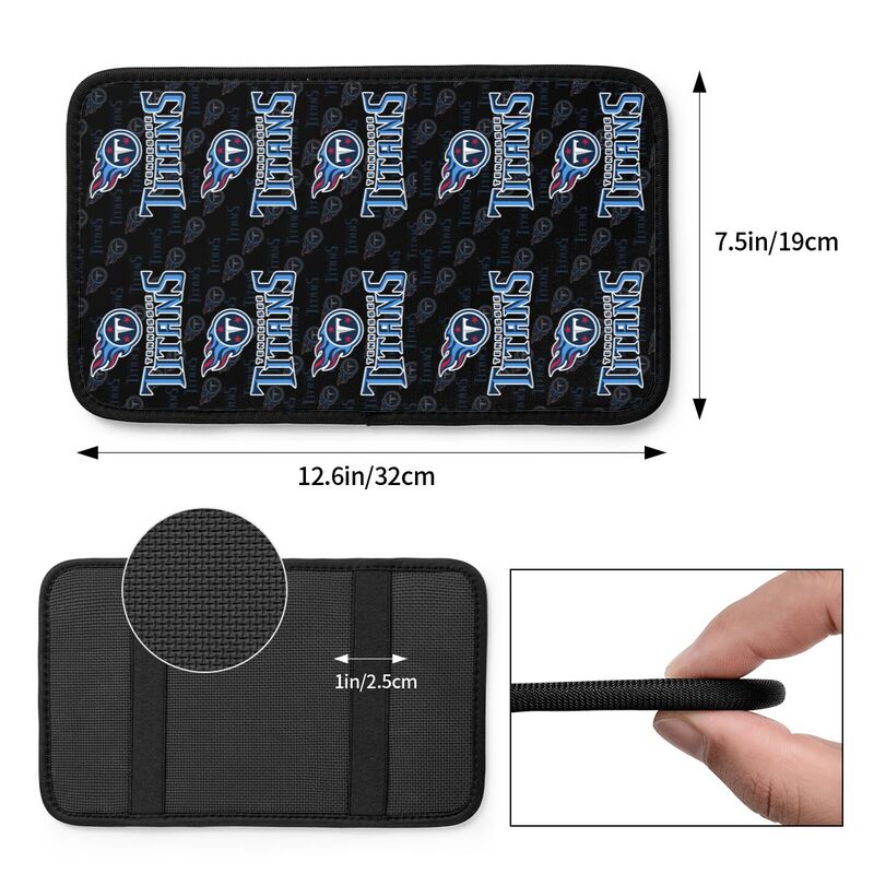 Tennessee Titans Protective pad for armrest box of printing vehicle