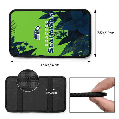 Seattle Seahawks Car armrest box protective cover car center console armrest pad