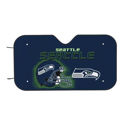Seattle Seahawks Printing Car windshield sunshades is suitable car front windshield sunshades