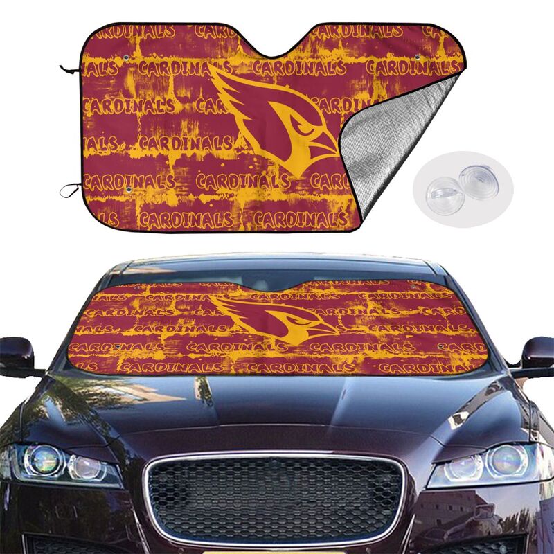 Arizona Cardinals Printed front windshield sunshade car windshield sunshade (multi size)