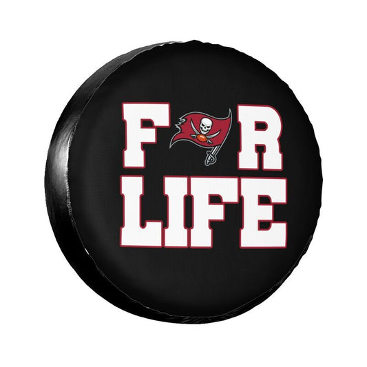 Tampa Bay Buccaneers Printing tire protection cover car spare tire dust protection cover