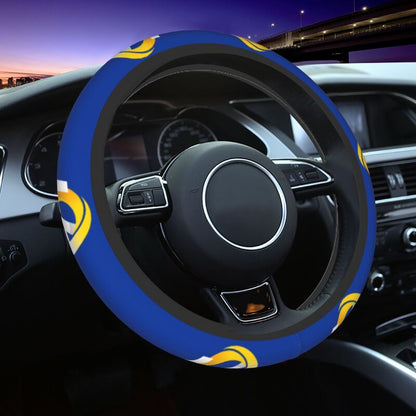 Los Angeles Rams 1 Printed breathable elastic steering wheel cover anti slip cover
