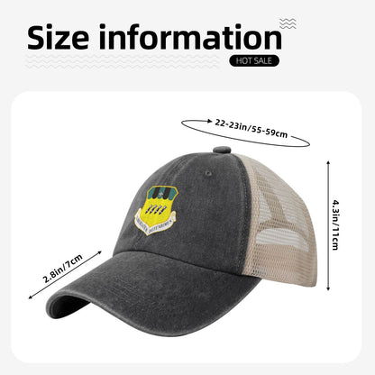 2d Bomb Wing Printed unisex baseball cap adjustable grid baseball cap veteran gift