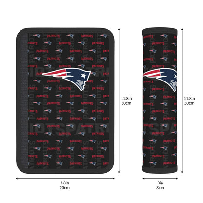 New England Patriots personalized seat belt protective cover Car seat belt protective cover