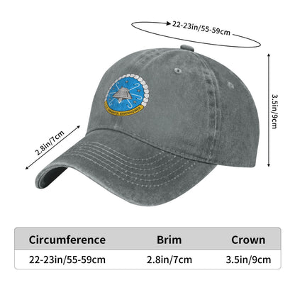 USS Dwight D. Eisenhower CVN-69 Printed unisex baseball cap adjustable cap veteran gift