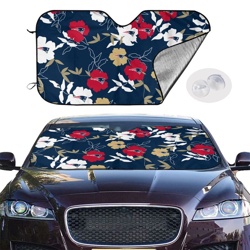 New England Patriots Printed car windshield sunshade front windshield sunshade (multi size)