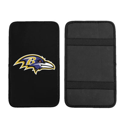 Baltimore Ravens2 Printed car center armrest box pad anti slip pad