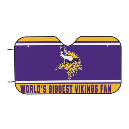 Minnesota Vikings Printing is suitable for car front windshield sunshades Car windshield sunshades