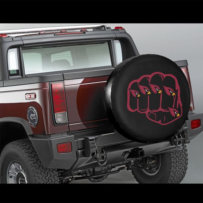 Arizona Cardinals Print tire protection cover car spare tire dust protection covers