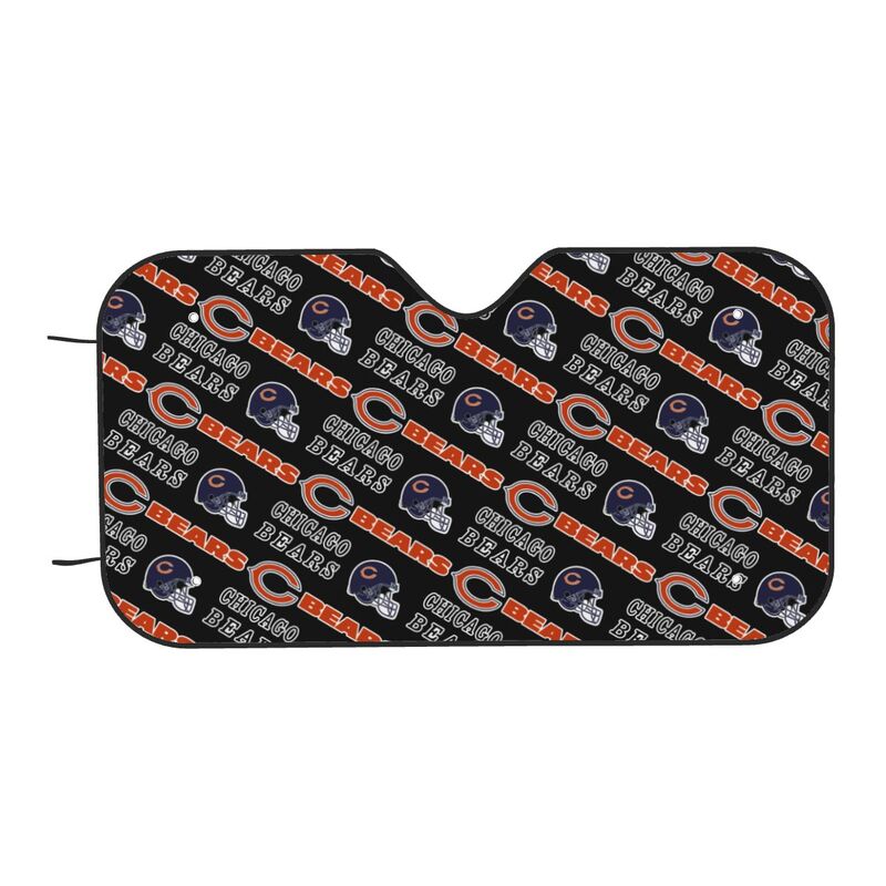 Chicago Bears Printed suitable for front Car windshield sunshades Car windshield sunshades