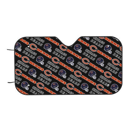 Chicago Bears Printed suitable for front Car windshield sunshades Car windshield sunshades