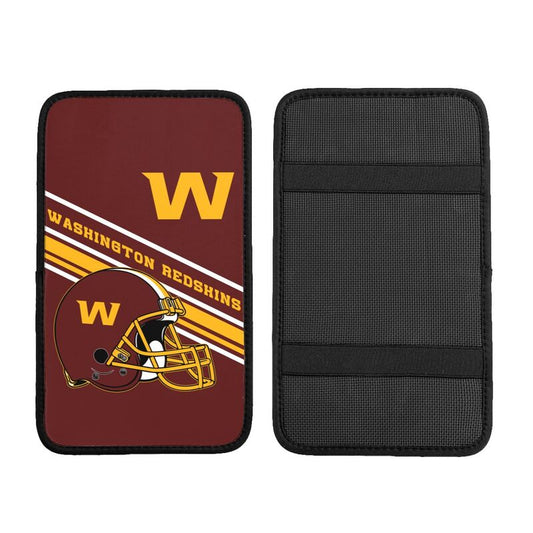 Washington Redskins Print armrest protective cover car armrest box cushion