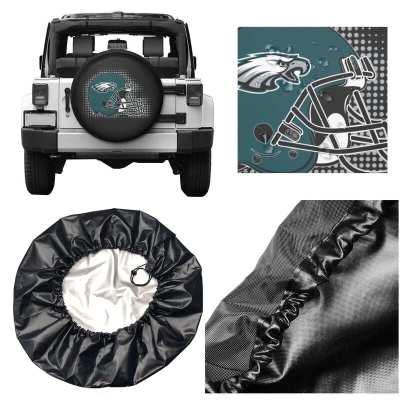 Philadelphia Eagles Printing tire protection covers car sun protection tire protection cover