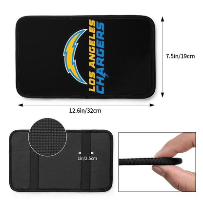 San Diego Chargers4 Printed car center armrest box pad anti slip pad