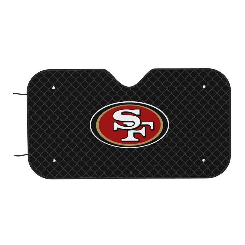 San Francisco 49ers Print Car windshield sunshades is suitable front Car windshield sunshades