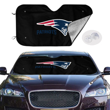 New England Patriots 2 Print is suitable for front Car windshield sunshades Car windshield sunshades